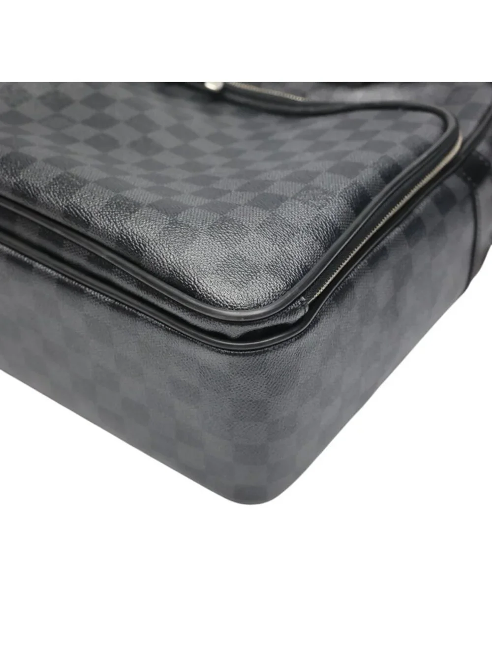 Louis Vuitton Damier Graphite Business Icare Shoulder Bag Gray
